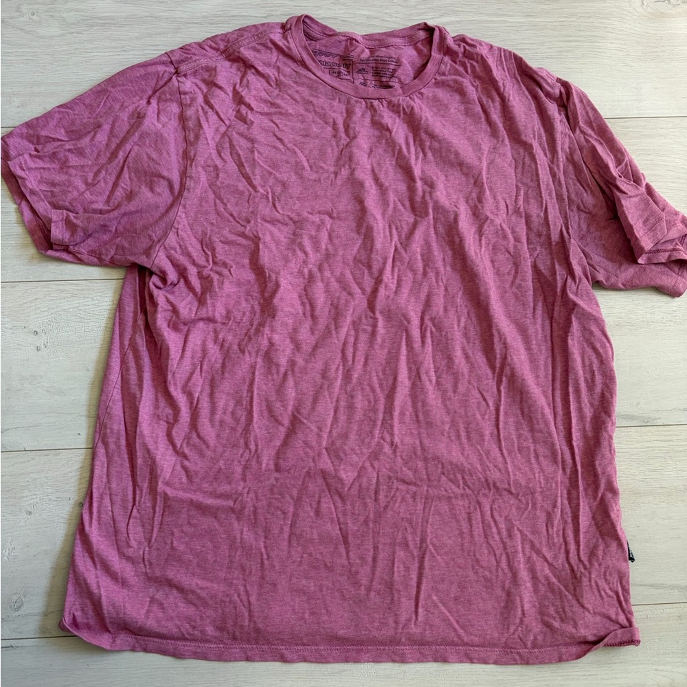 Patagonia Regenerative Organic Cotton Tee in Pink